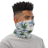 Fun All-Over Tie-Dye Print Neck Gaiter - BUCKET POPCORN 