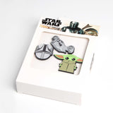 Star Wars The Mandalorian 3 Piece Enamel Pin Set - BUCKET POPCORN 