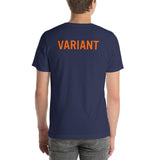 Variant Printed Short-Sleeve Unisex T-Shirt - BUCKET POPCORN 